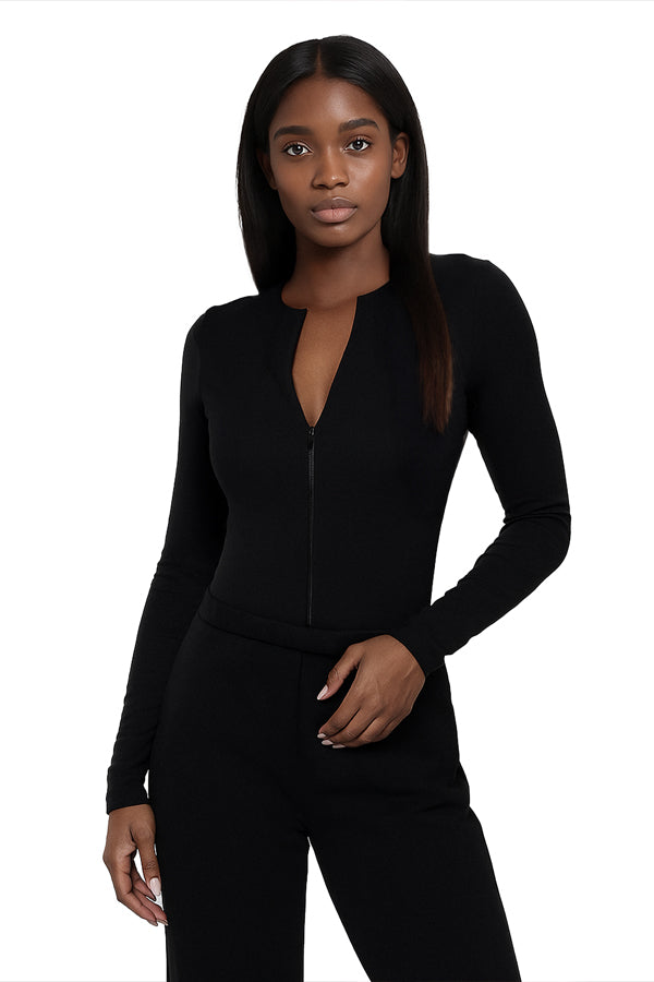 BLACK FORTUNE Donna Long Sleeve Top
