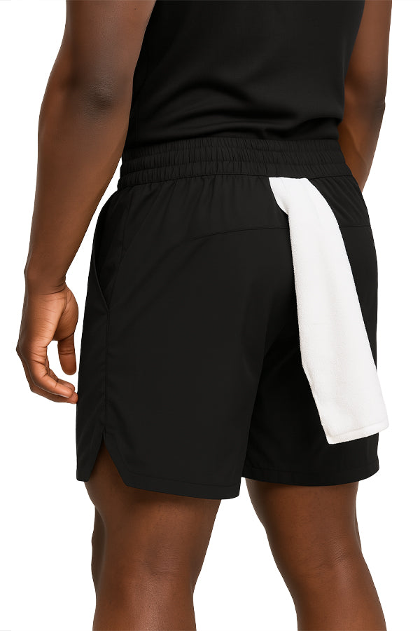 BLACK FORTUNE Workout Warm-Up Nylon Shorts for Men and Women