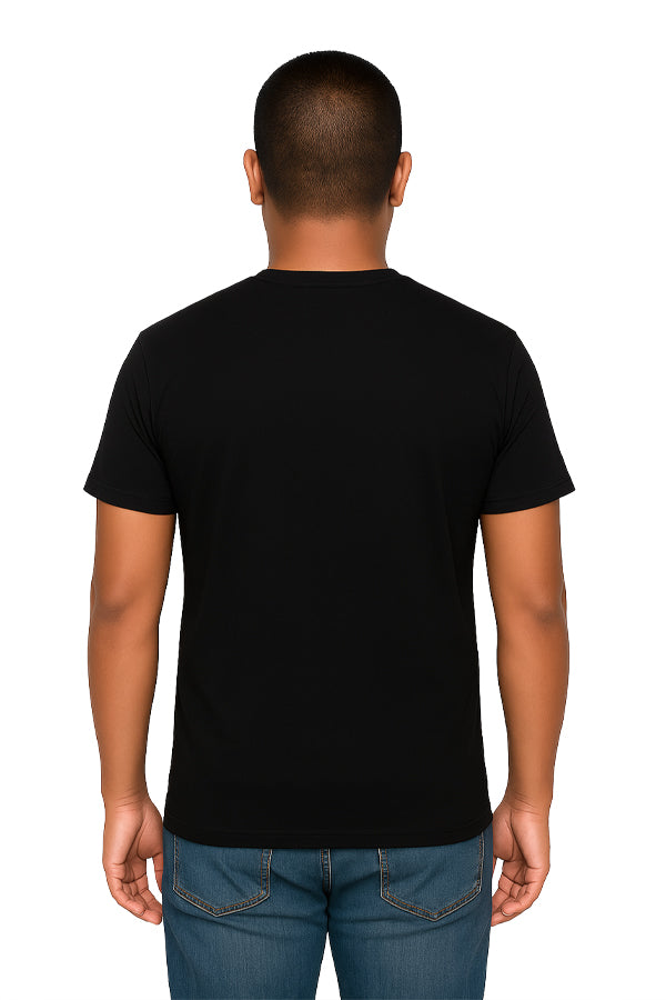 BLACK FORTUNE Crew Neck T-Shirt for Men
