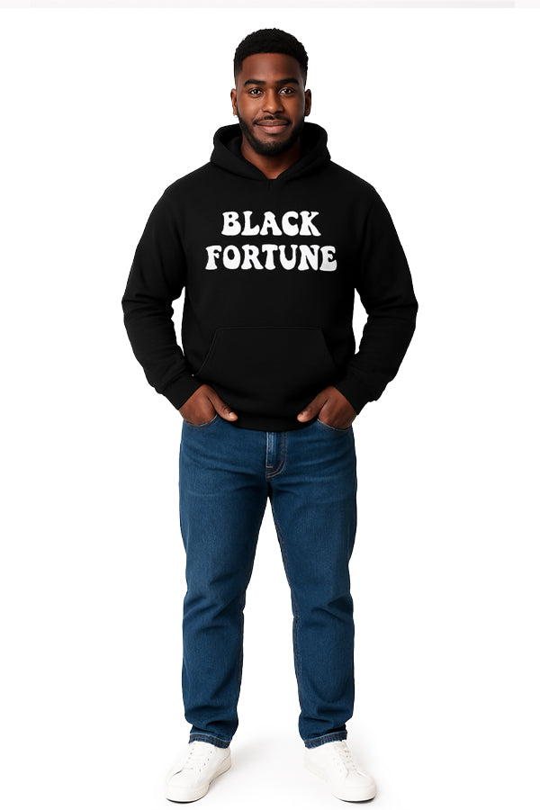 BLACK FORTUNE Unisex Pullover Hoodie