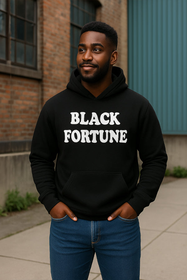 BLACK FORTUNE Unisex Pullover Hoodie