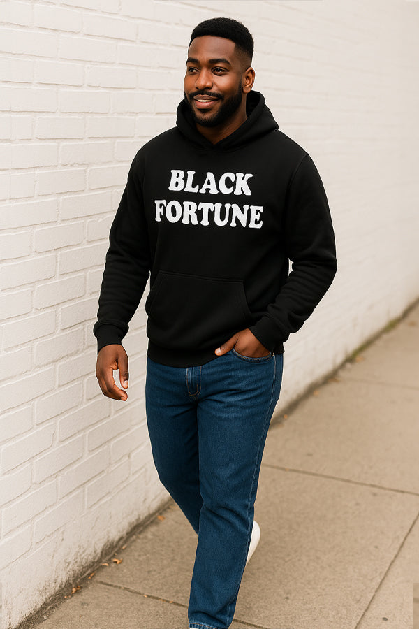 BLACK FORTUNE Unisex Pullover Hoodie