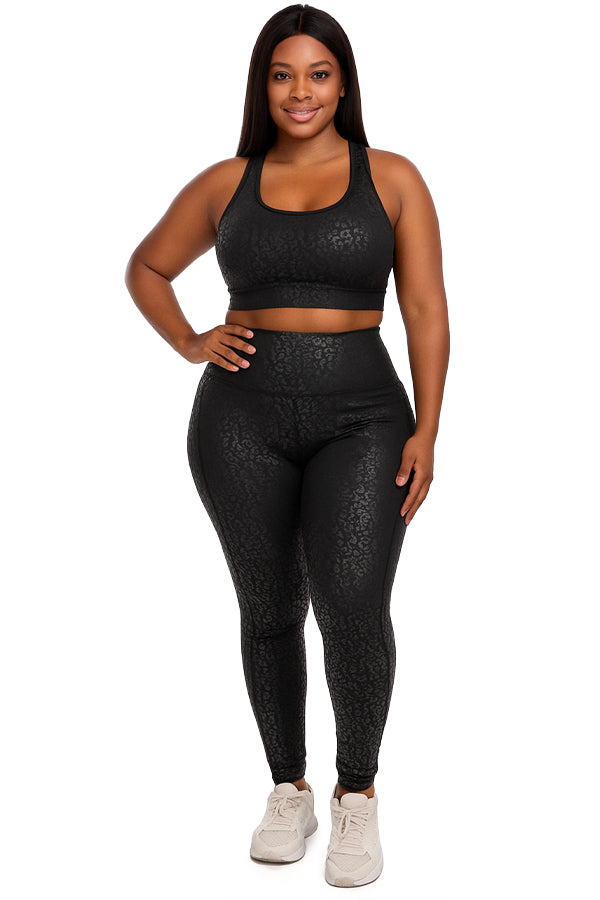 BLACK FORTUNE Plus Size Workout Sets for Women - Women's Gym Sets Black Fortune.shop BLACK FORTUNE Plus Size Workout Sets for Women - Women's Gym Sets Black Fortune.shop