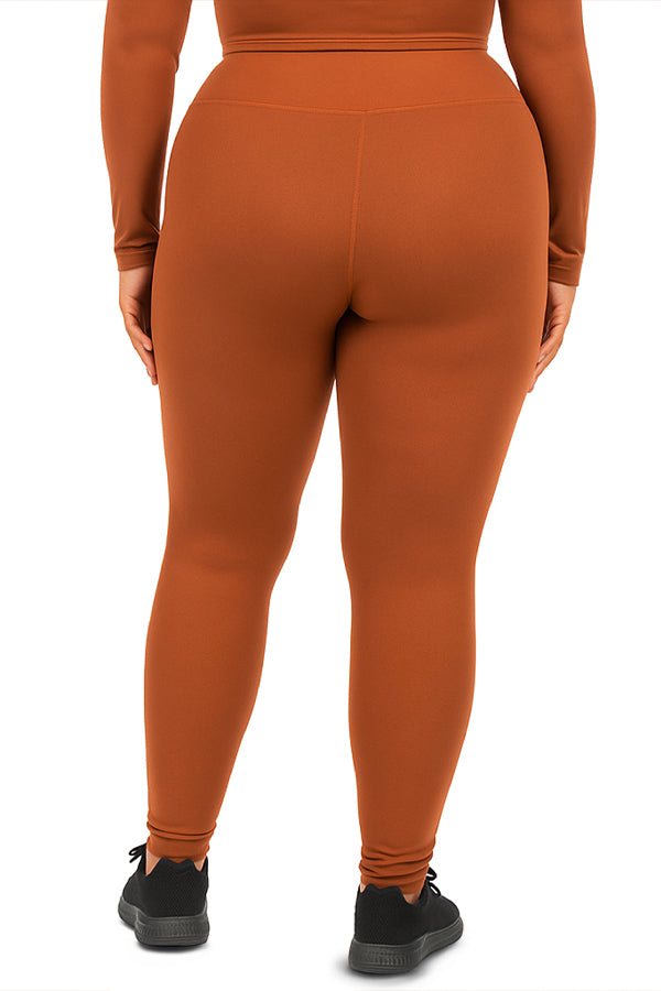 BLACK FORTUNE Women’s Plus-Sized High Waisted Leggings - Buttery Soft Workout Leggings for Women with Tummy Control - Compression Fit Legging for Women - Squat Proof Athletic Plus Size Yoga Pants