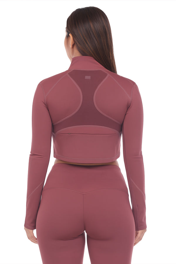 BLACK FORTUNE Workout Jacket for Women - Slim Fit Athletic Jacket, Lightweight Running Tops - Full Zip Activewear Zip Up Jackets for Yoga, Gym, Running, Exercise & Sportswear
