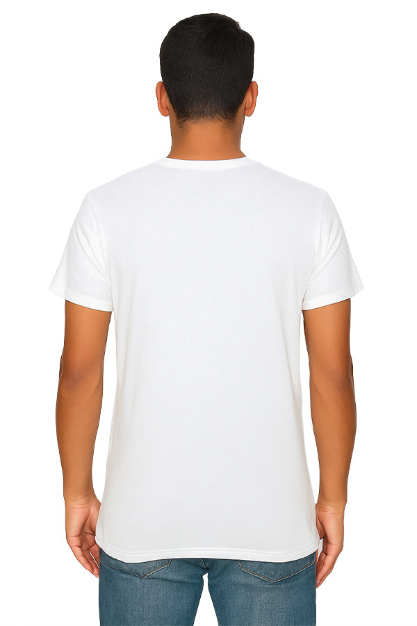BLACK FORTUNE Crew Neck T Shirts for Men - Comfortable Short Sleeve Cotton Tee with Classic Fit -  Soft Mens T-Shirts for Everyday Casual Outfits, Layering, or Lounging