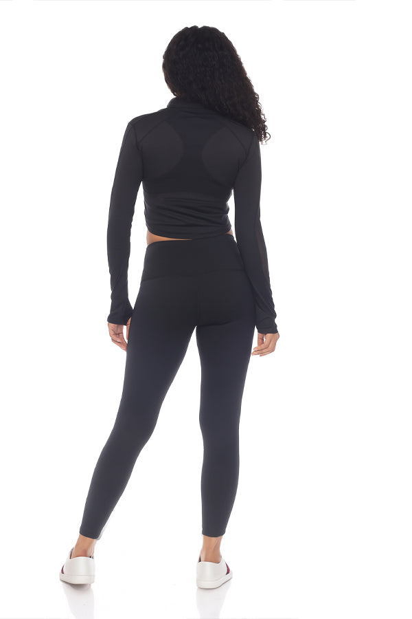 BLACK FORTUNE Workout Jacket for Women - Slim Fit Athletic Jacket, Lightweight Running Tops - Full Zip Activewear Zip Up Jackets for Yoga, Gym, Running, Exercise & Sportswear
