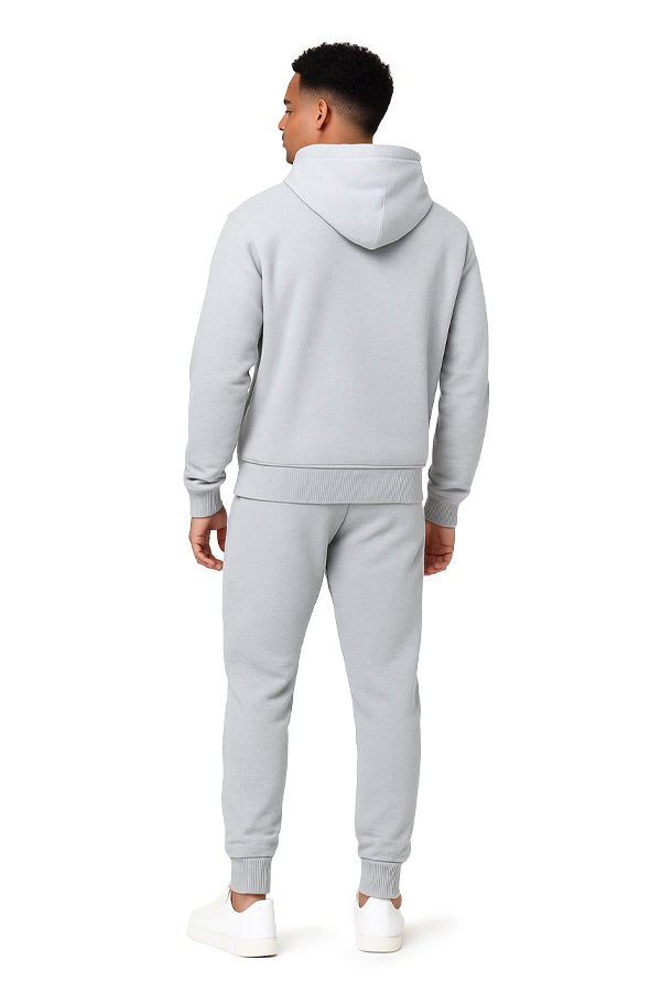 BLACK FORTUNE Unisex Blank Cotton Hoodie - Plain Pullover Hooded Sweatshirt with Kangaroo Pocket, Fleece-Lined Oversized Plain Hoodie - Soft Hoodies for Men & Women