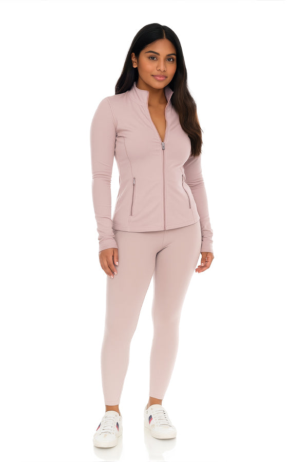 BLACK FORTUNE Workout Sets for Women - Women's Gym Sets - Matching Leggings and Top Activewear Outfit for Gym, Yoga, or Everyday Wear